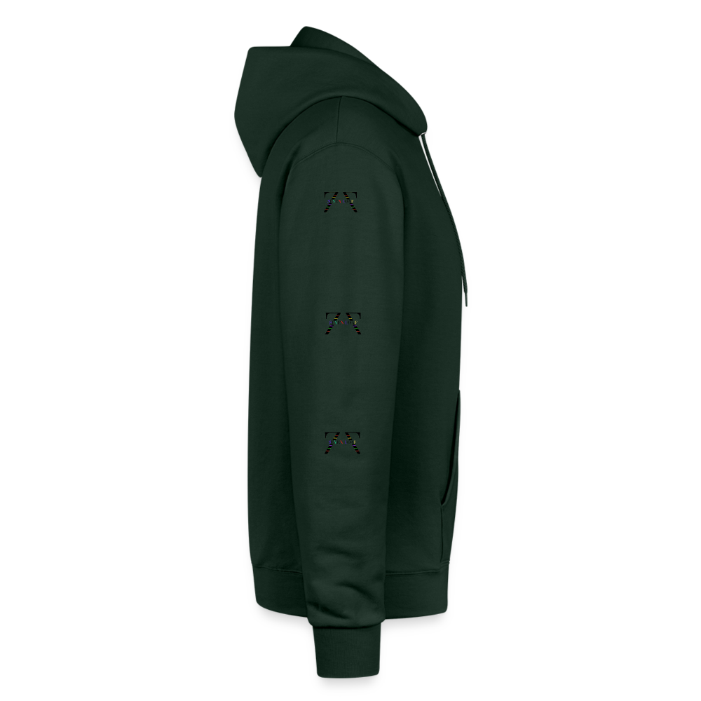 Seven Loaf Clothing Unisex Powerblend Hoodie - Dark Green