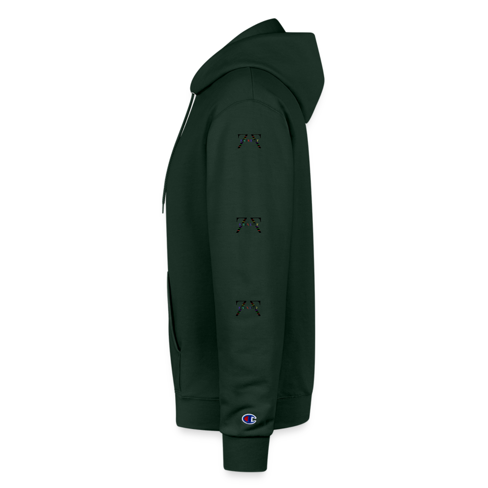 Seven Loaf Clothing Unisex Powerblend Hoodie - Dark Green