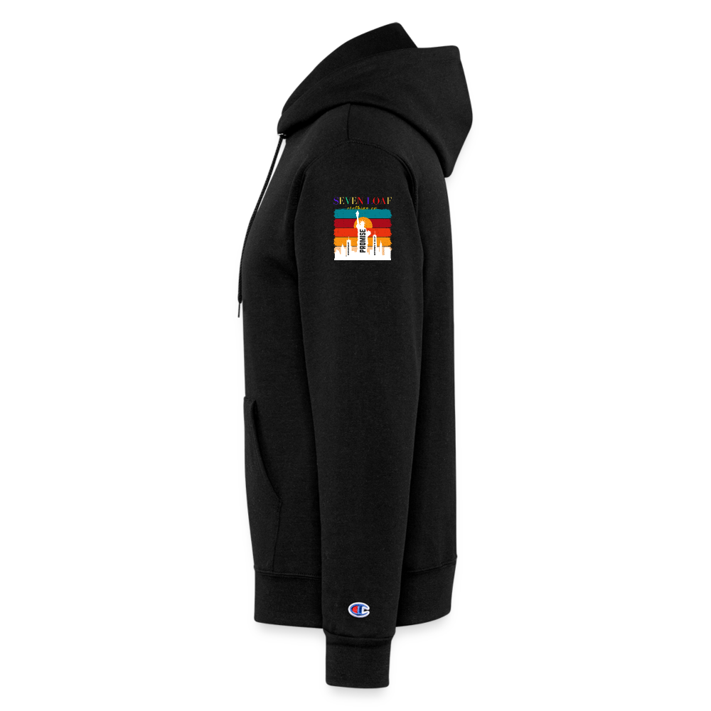 Champion Unisex Jesus In New York Hoodie - black