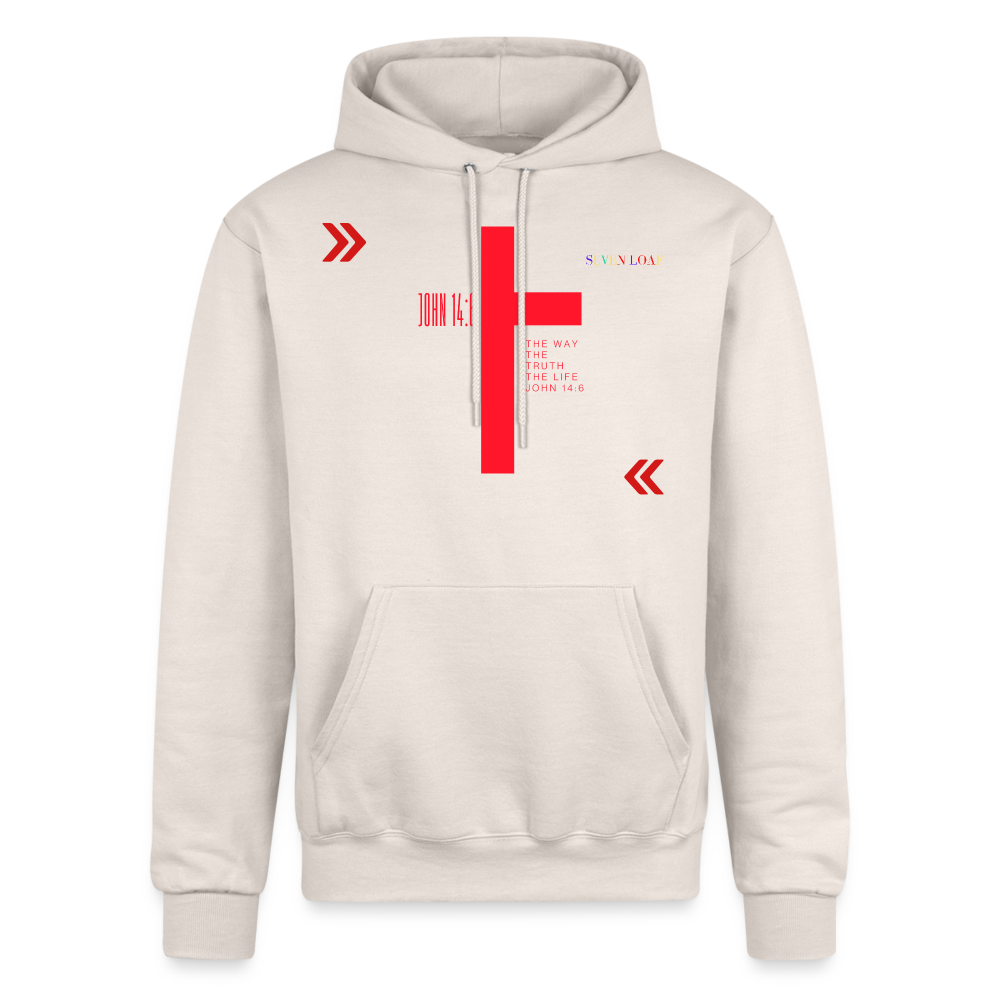 Champion Unisex John 14:6 Hoodie - Sand