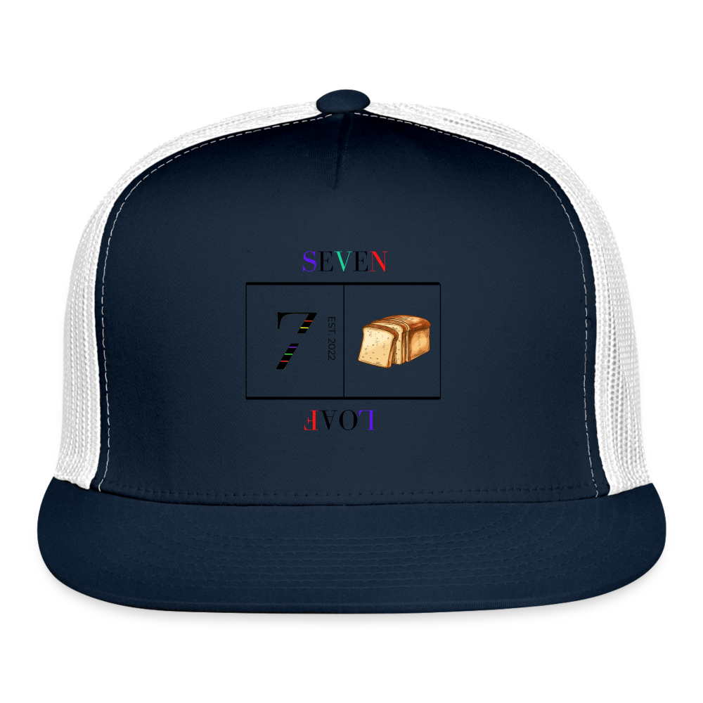 Seven Loaf Trucker Cap 2 - navy/white