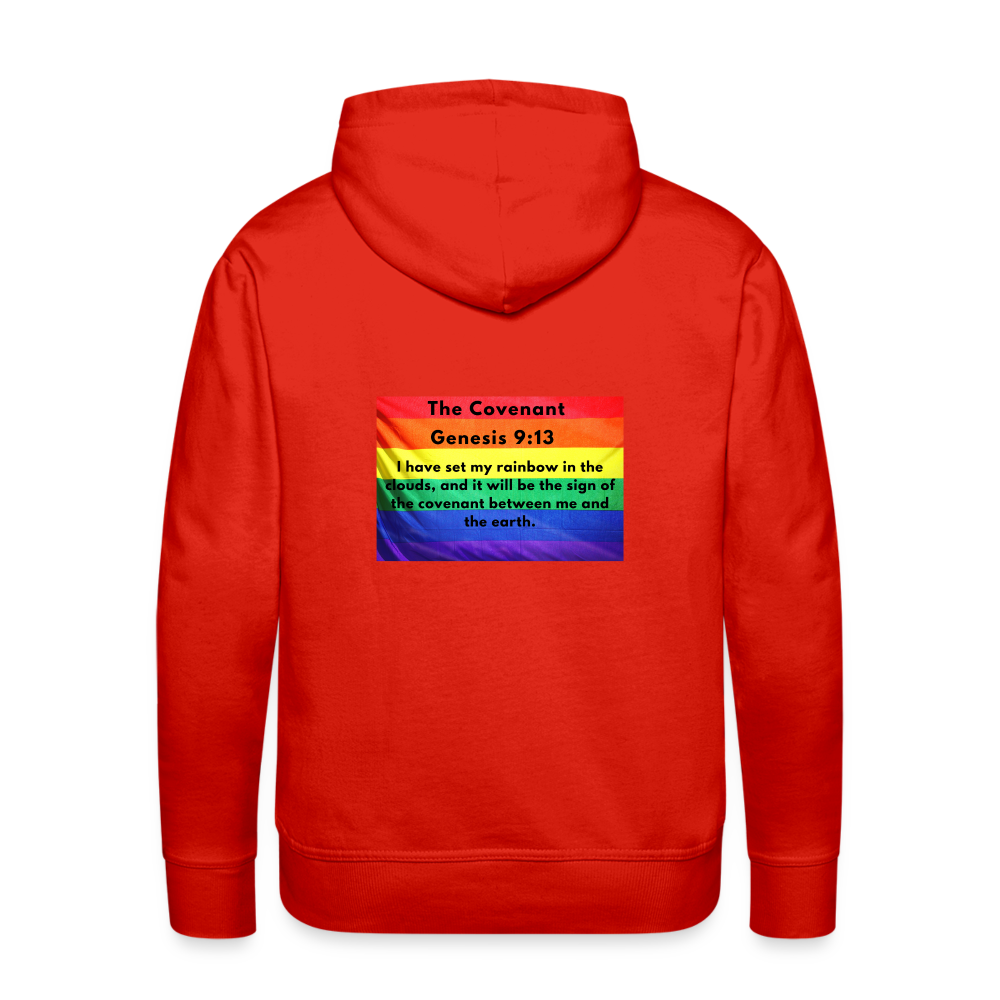 The Covenant Hoodie - red