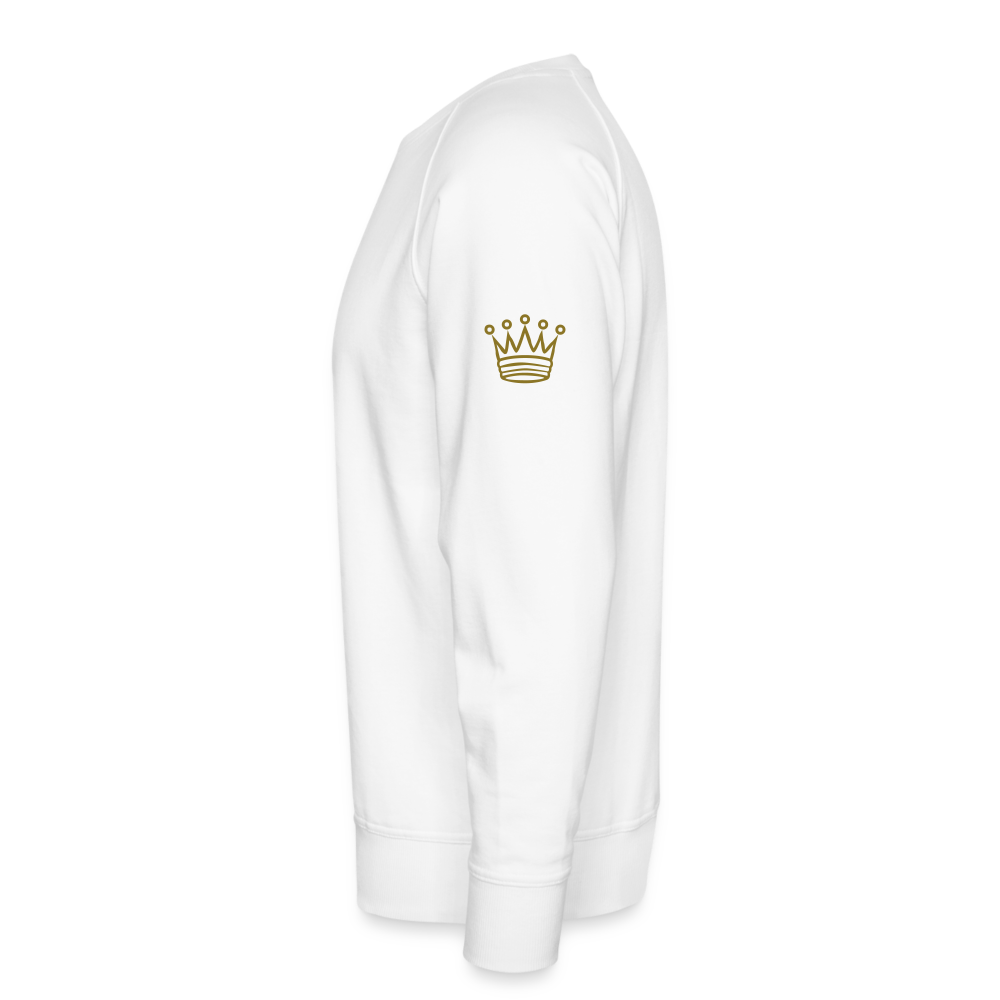 Men’s Premium Christ Is King Sweatshirt - white